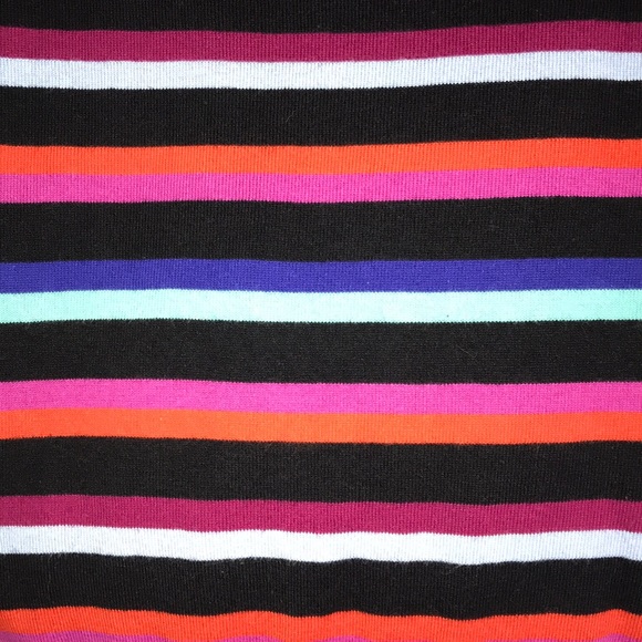 Striped V-Neck Sweater - Picture 2 of 4